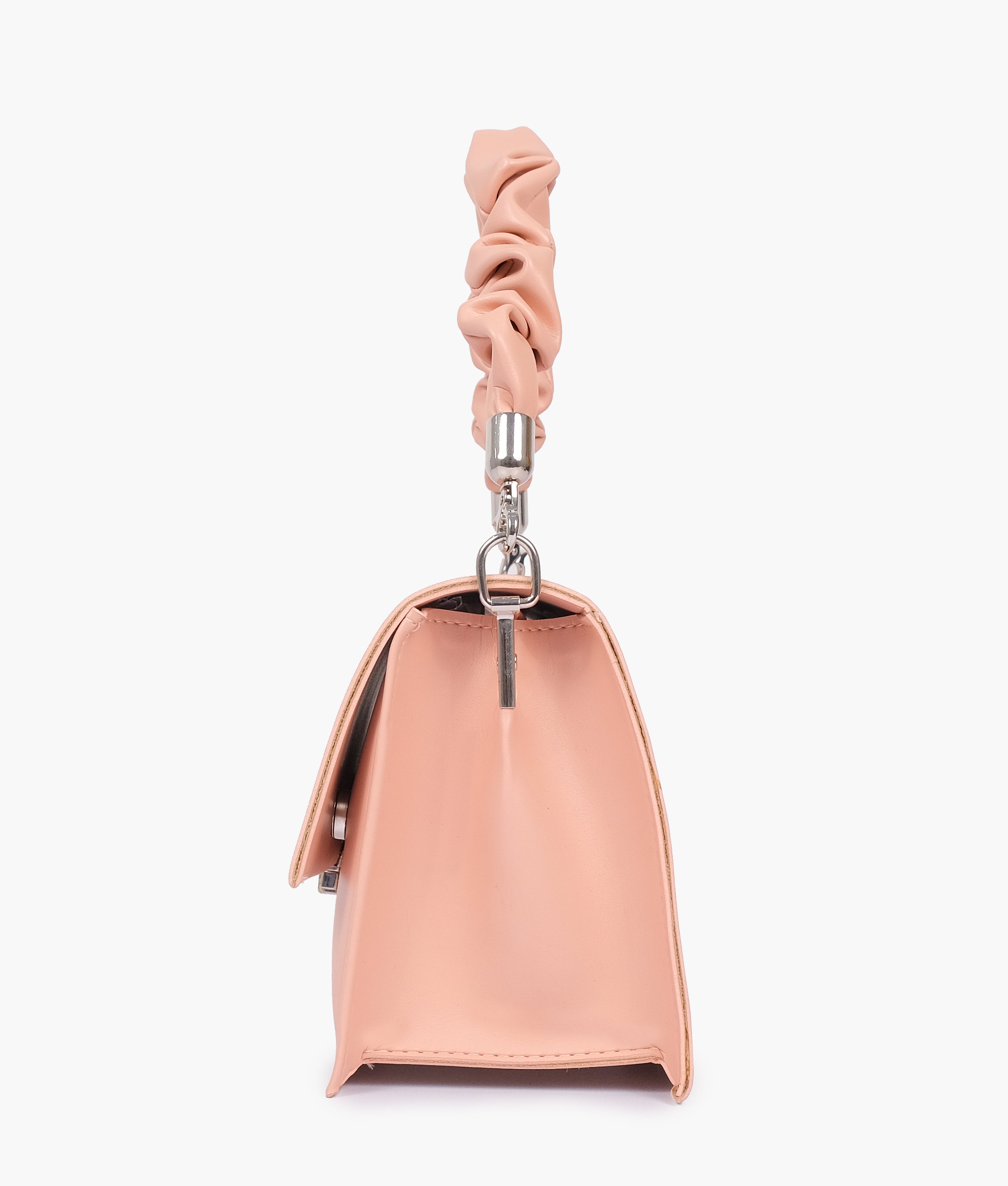 RTW Creation - Peach top-handle mini cross-body bag