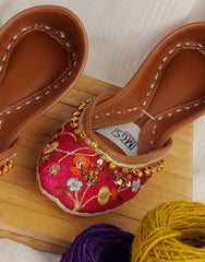 Mgs Style Khussa Collection-Phulkari