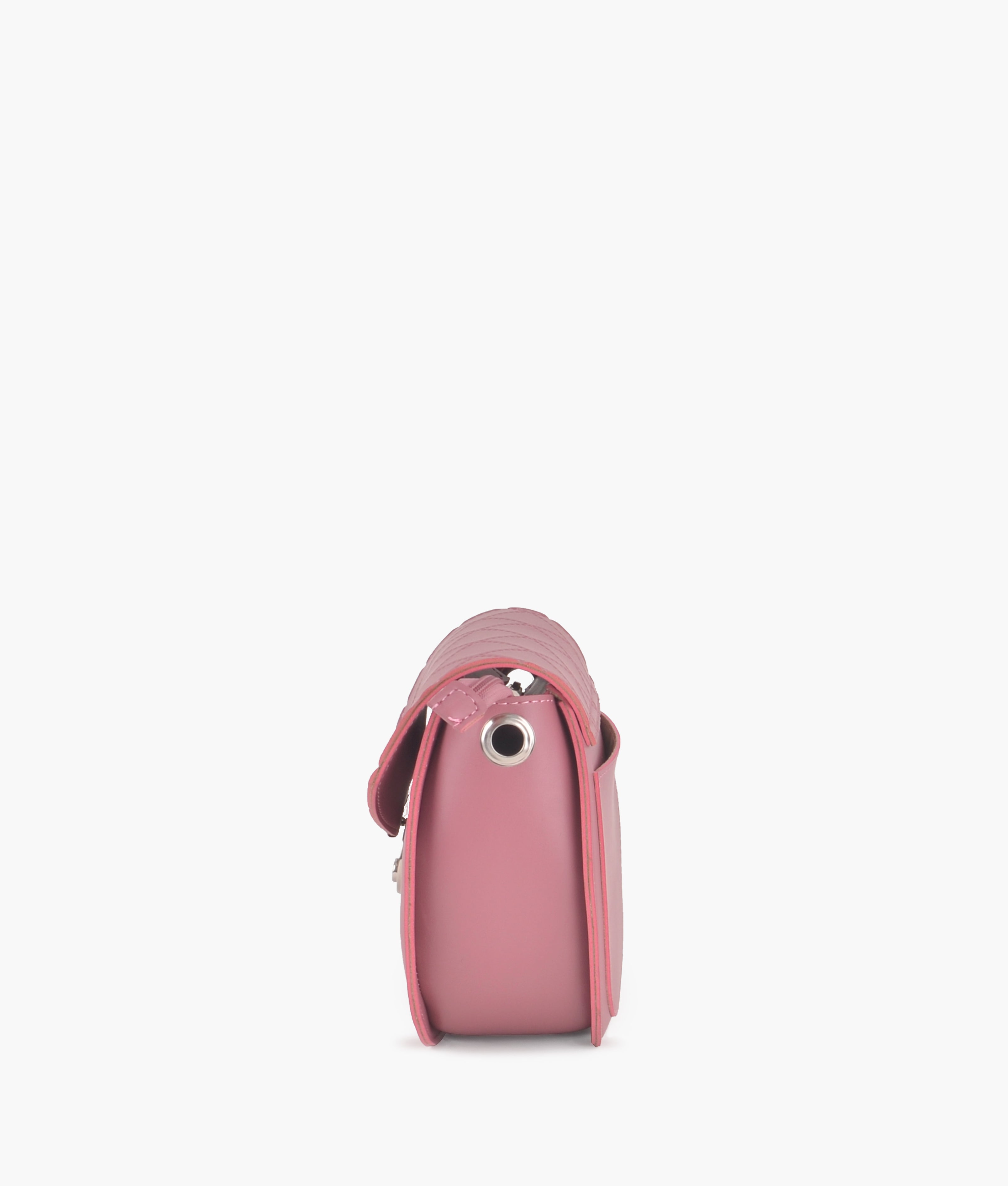 RTW Creation - Pink saddle bag with front lock