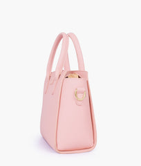 RTW Creation - Pink top-handle mini handbag