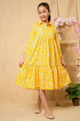 Adorable Georgette Printed Dresses for girls! Browse stylish printed georgette designs perfect for parties, weddings