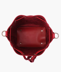 RTW Creation - Maroon bucket bag
