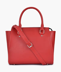 RTW Creation - Red classic top-handle bag
