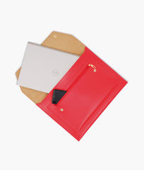 RTW Creation - Red laptop sleeve 17