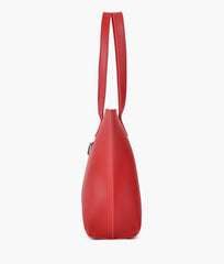 RTW Creation - Red long handle tote bag