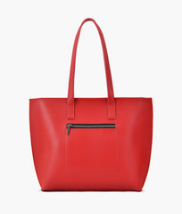 RTW Creation - Red long handle tote bag