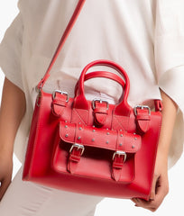 RTW Creation - Red wilderness satchel bag