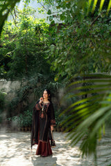 Paranda Omal By Komal Stitched 3 Piece Festive Collection'2025-Marjan