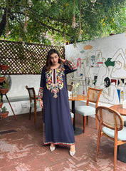 Allechant By Manahils Stitched 2 Piece Georgette Collection'2025-Multi Embroidery Two Pc