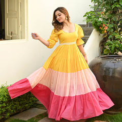 Haniumaimaz Stitched Summer Suit-BAHAAR