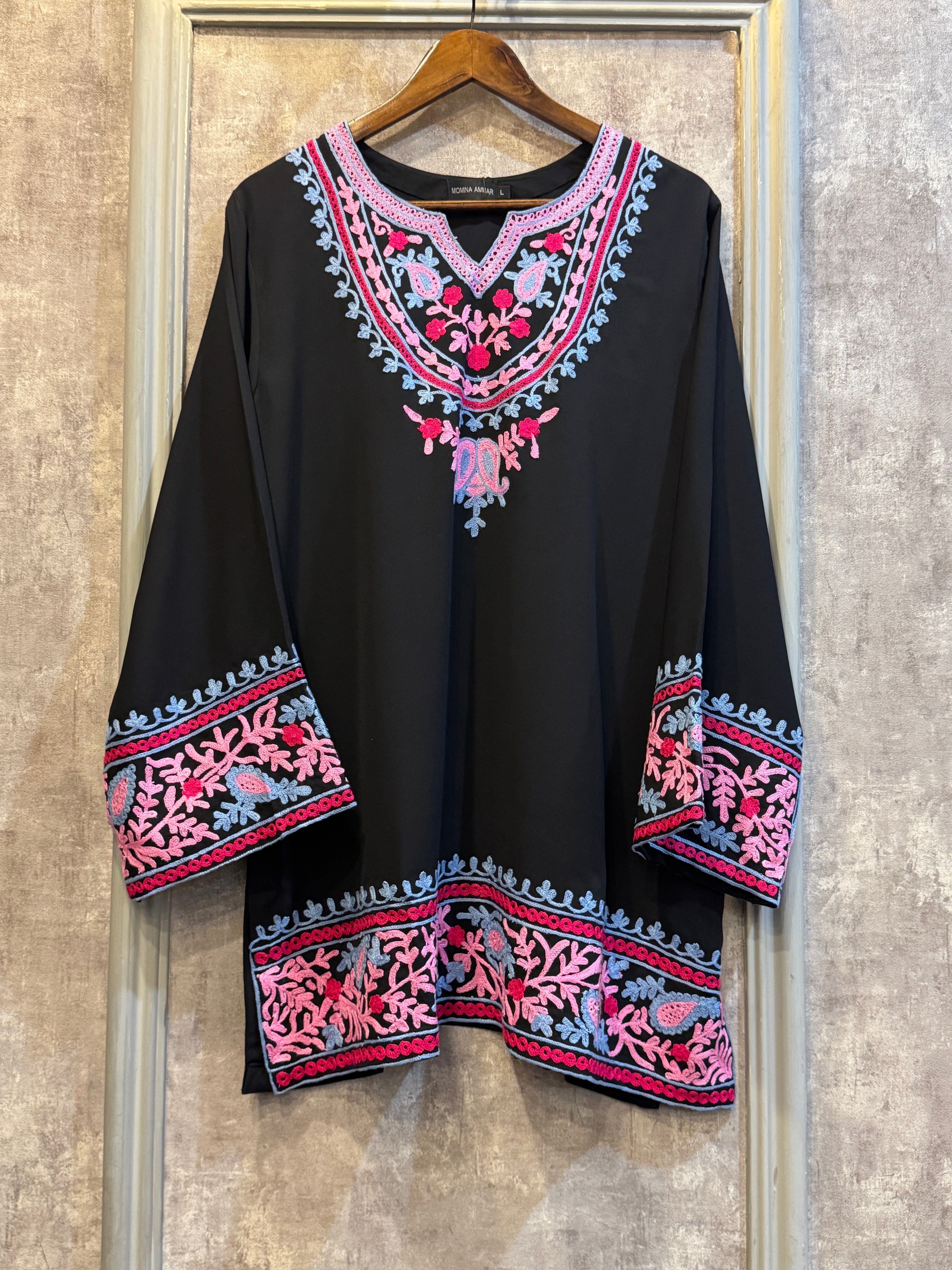 Allechant By Manahils Stitched 2 Piece Georgette Collection'2025-Classy Missy Multi  Two Pc
