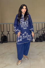 Allechant By Manahils Stitched Suit-Looms Lawn