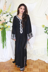Allechant By Manahils Stitched Suit-Luna Bloom kaftan