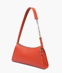 RTW Creation - Rust evening bag with chain handle