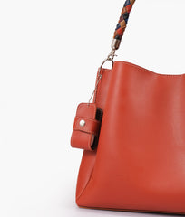 RTW Creation - Rust handbag with braided handle