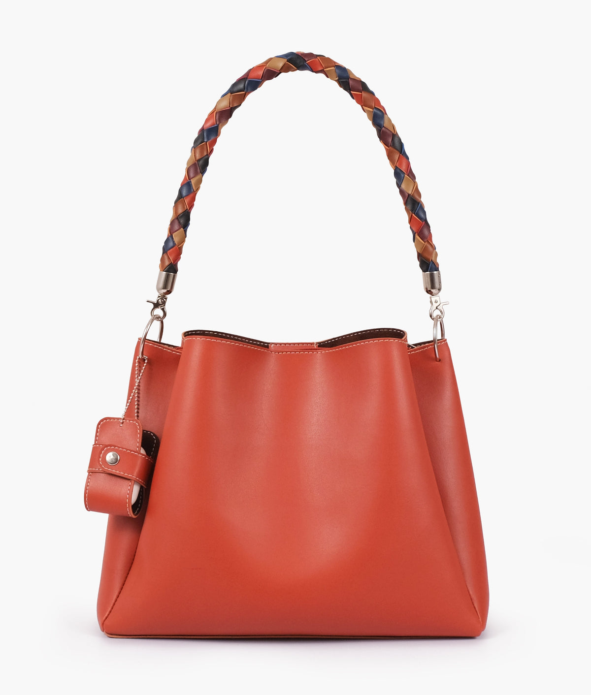 RTW Creation - Rust handbag with braided handle