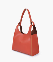 RTW Creation - Rust hobo tote bag