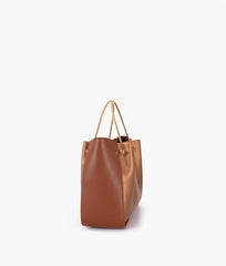 RTW Creation - Rust metallic handle shoulder bag
