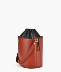 RTW Creation - Rust top-handle bucket bag