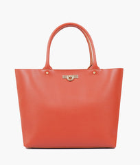 RTW Creation - Rust zipper tote bag