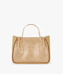 RTW Creation - Sandy metallic handle shoulder bag