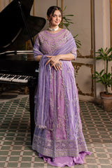Naira By Roheenaz Unstitched 3 Piece Luxury Chiffon Suit-RNZ-05-Selina