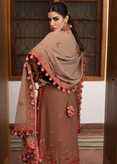 Hussain Rehar Unstitched 3 Piece Karandi A/W Suit-Shay