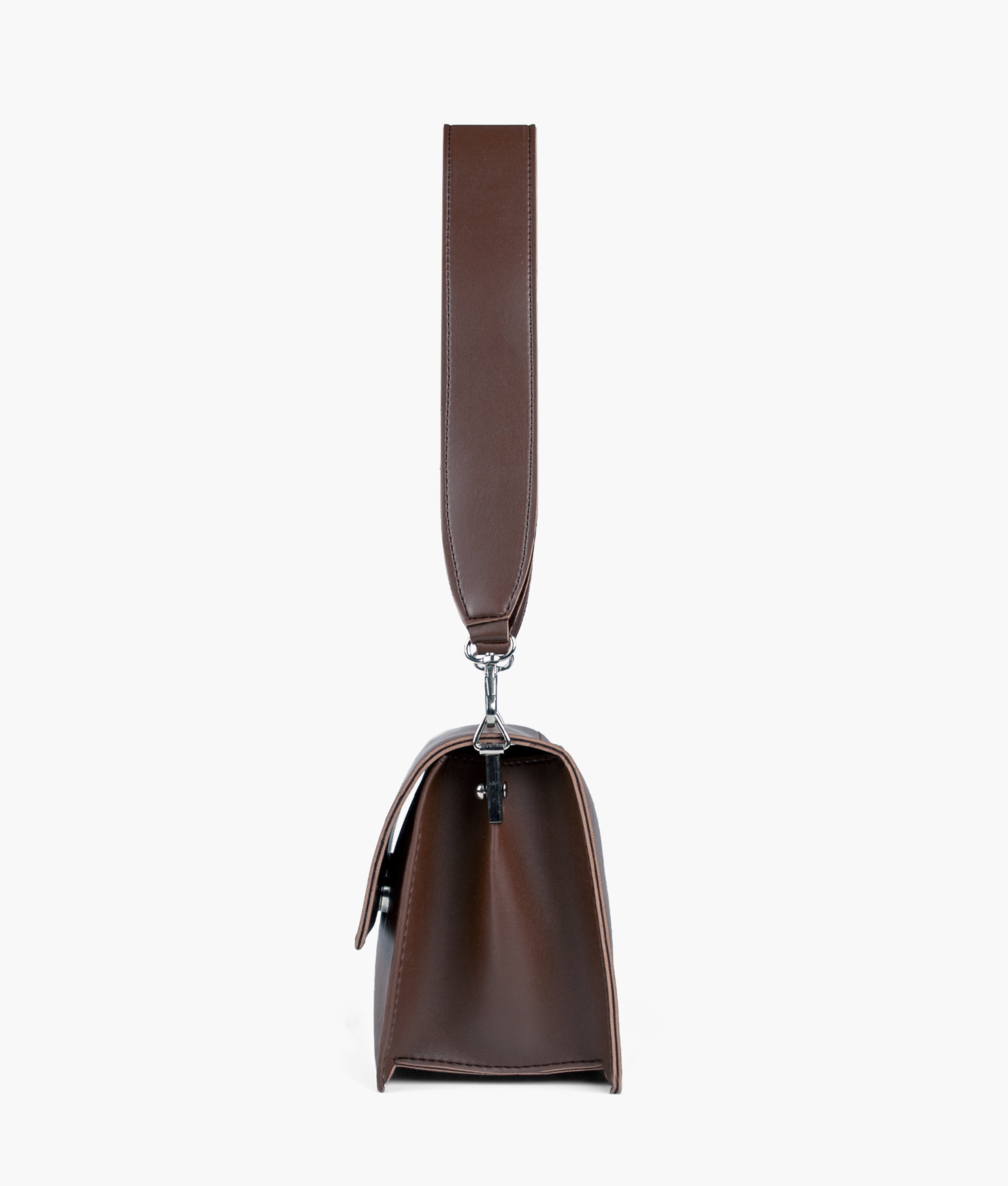 RTW Creation - Dark brown mini cross-body bag