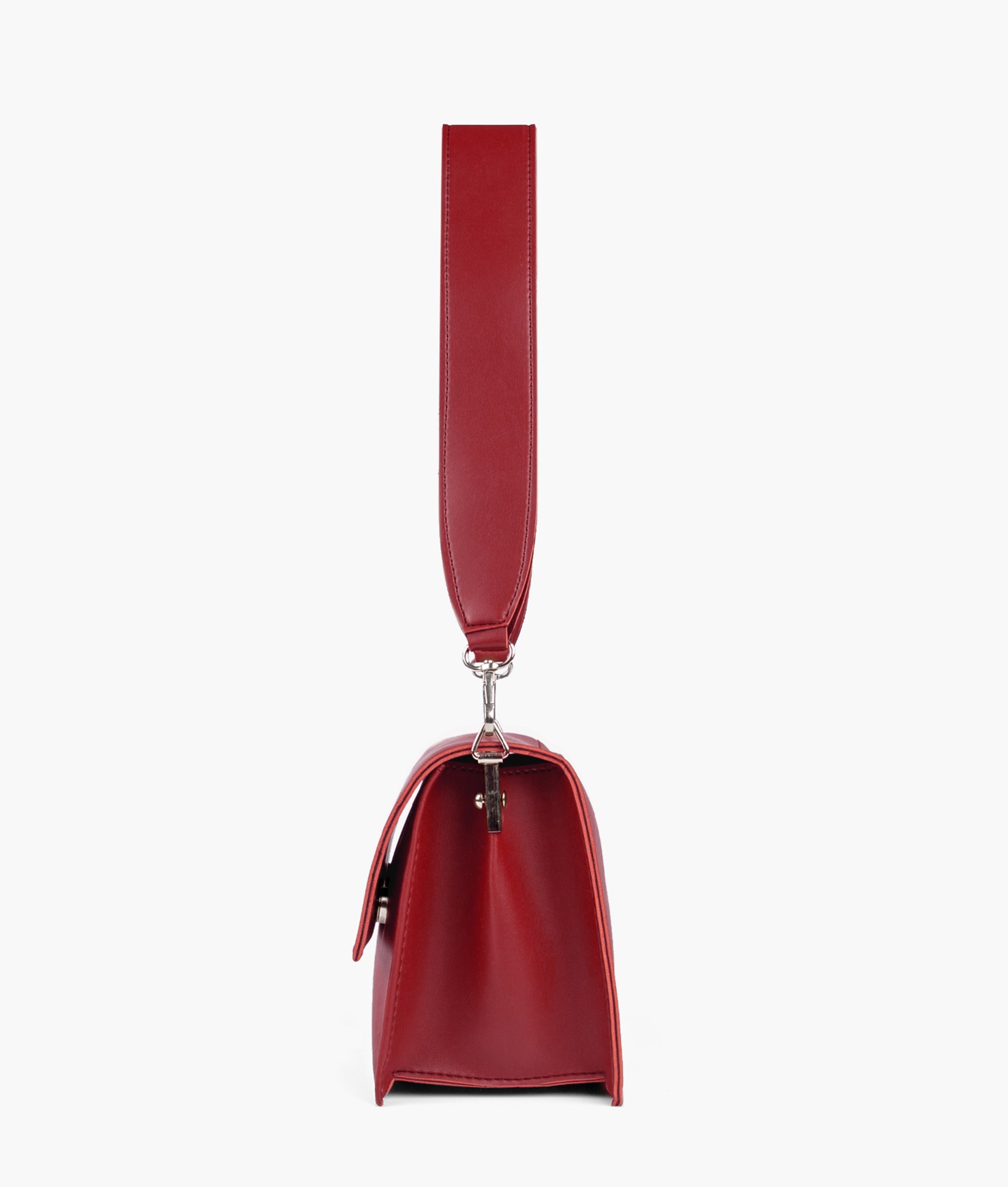 RTW Creation - Maroon mini cross-body bag