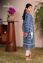Asim Jofa Outfit Of The Day Ajod-01 Embroidered Cotton Silk 1 Pc