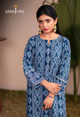 Asim Jofa Outfit Of The Day Ajod-01 Embroidered Cotton Silk 1 Pc