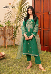 Asim Jofa Designers Limited EditionAjodd-28-Xs Embroidered Cambric 3 Pcs