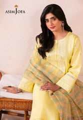Asim Jofa Designers Limited EditionAjodd-23-Xs Embroidered Indian Raw Silk 3 Pcs