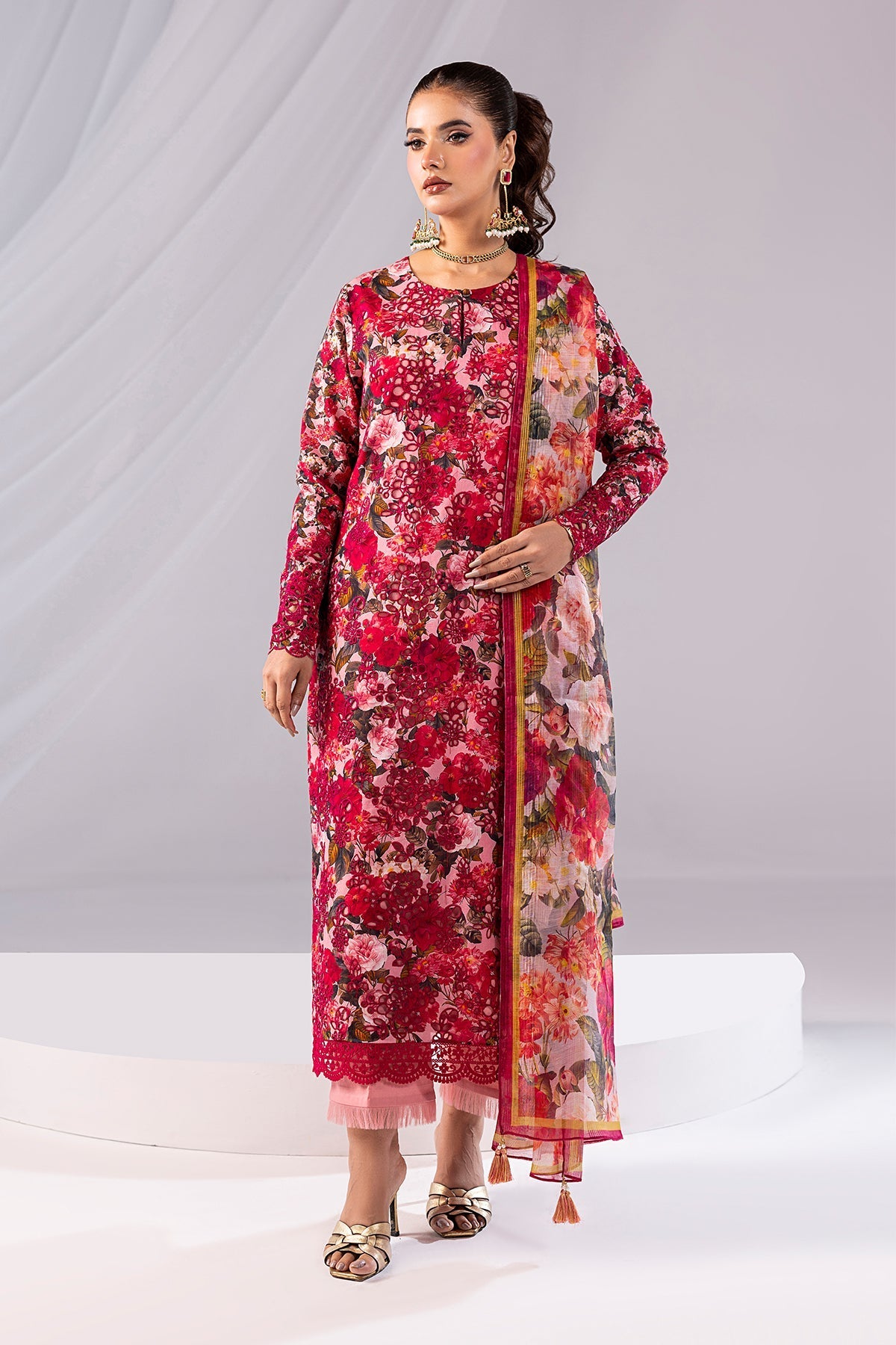Noor By Imrozia Serene Stitched 3 Piece Summer Collection'2025-SP-55 MAHIRA