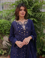 Rangeen Stitched 3 Piece Formals-Jahanara x Srha Asgr