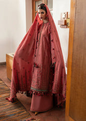 Hussain Rehar Unstitched 3 Piece Karandi A/W Suit-Tulle