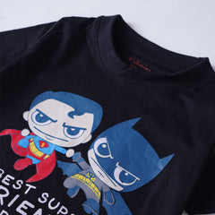 Kjunction Boys Half Sleeves-Printed T-Shirt (Super)