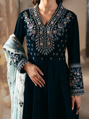 Siara By Flossie Unstitched 3 Piece Formals Velvet Collection'2025-V-101