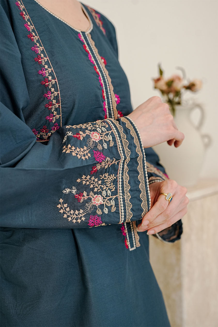 Waniya Stitched 2 Piece Lawn Collection'2025-AMAL