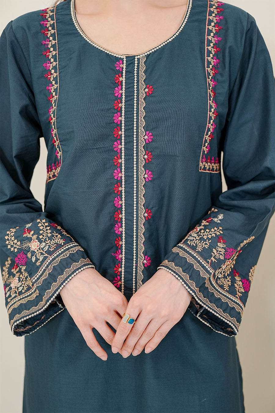 Waniya Stitched 2 Piece Lawn Collection'2025-AMAL