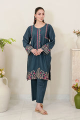 Waniya Stitched 2 Piece Lawn Collection'2025-AMAL