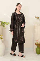 Waniya Stitched 2 Piece Lawn Collection'2025-LEILA