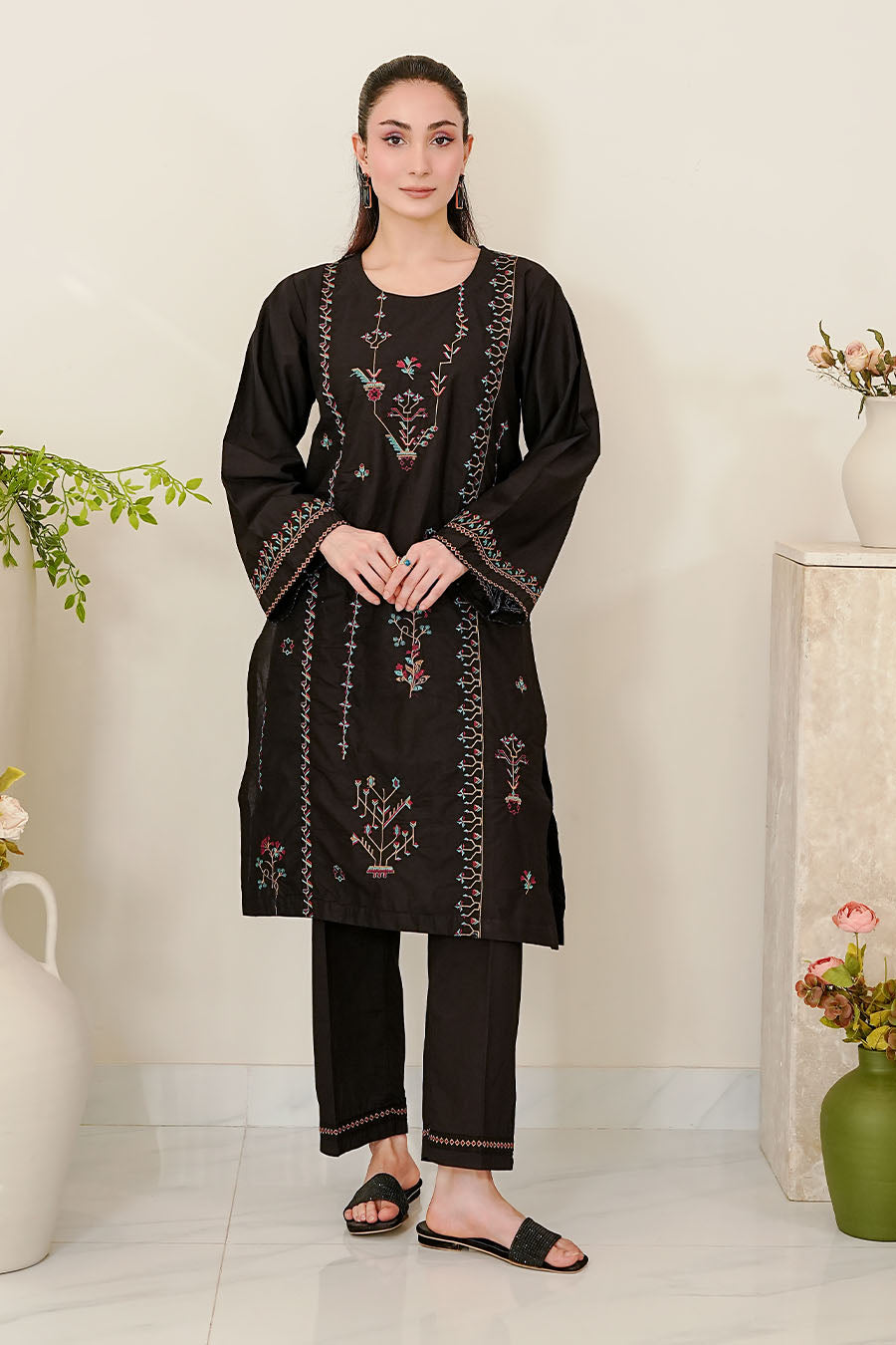 Waniya Stitched 2 Piece Lawn Collection'2025-LEILA