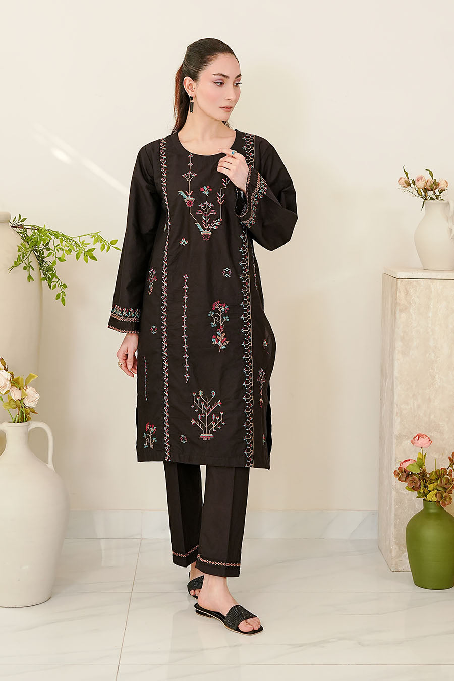 Waniya Stitched 2 Piece Lawn Collection'2025-LEILA