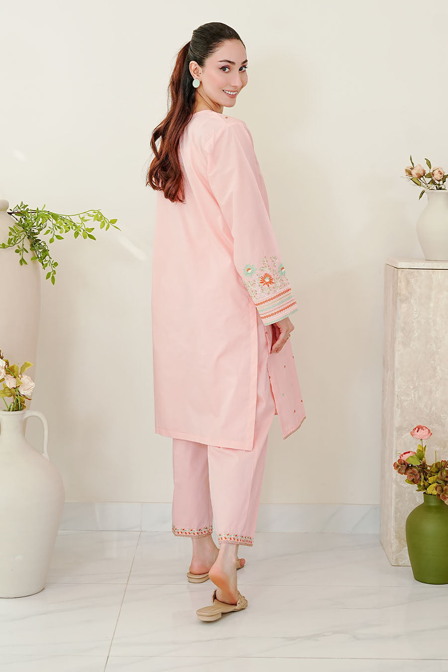 Waniya Stitched 2 Piece Lawn Collection'2025-AMIRA