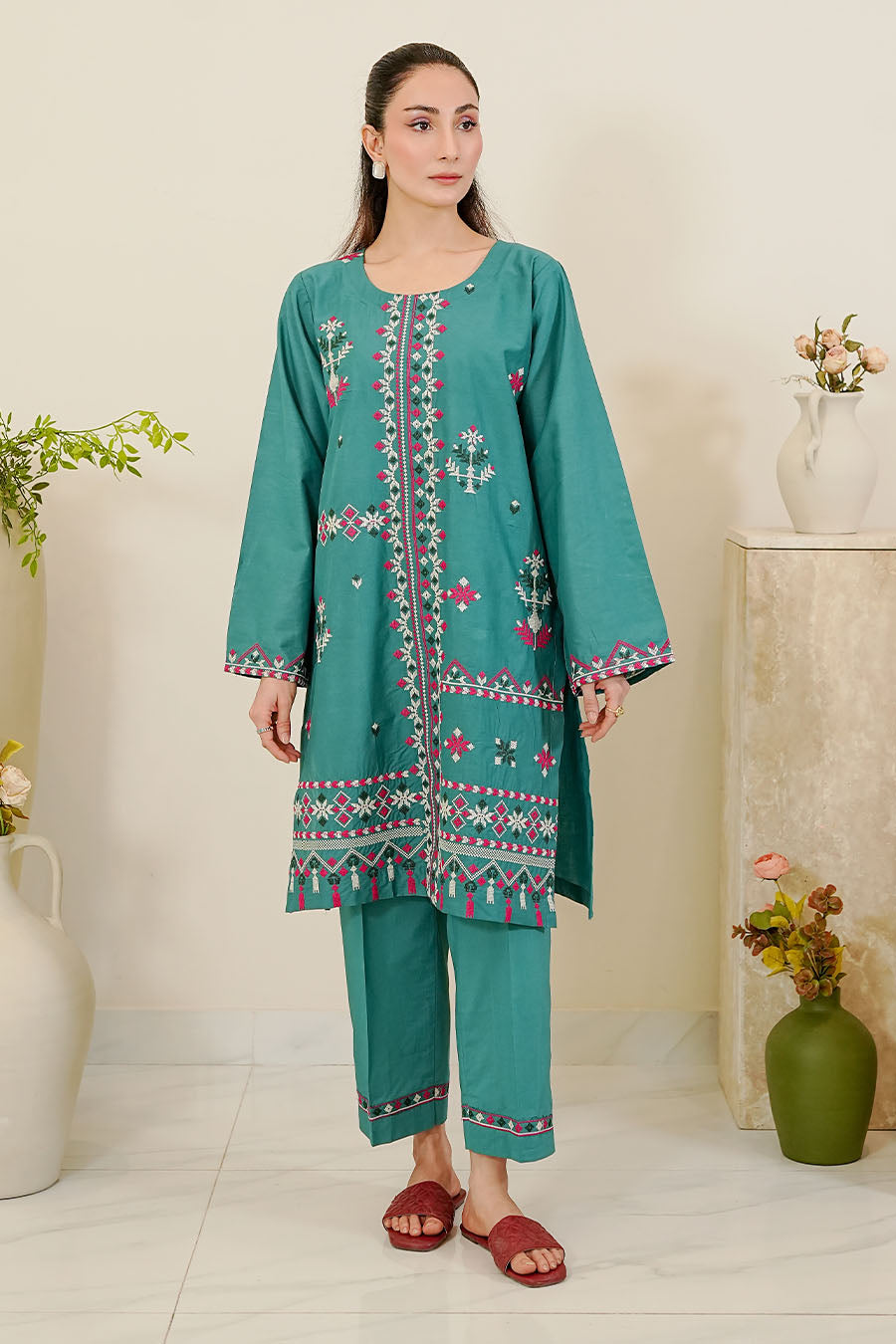 Waniya Stitched 2 Piece Lawn Collection'2025-ILYANA