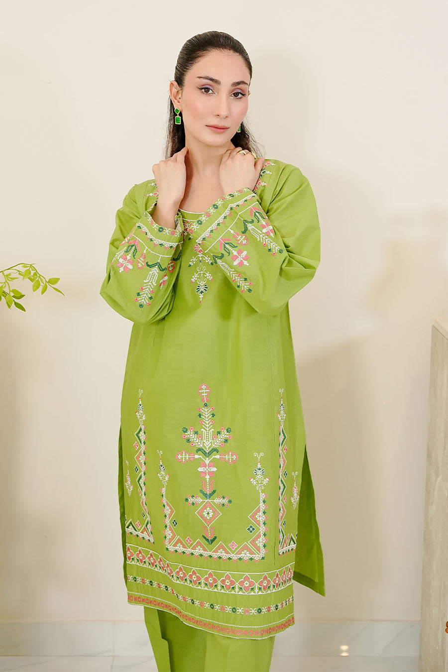 Waniya Stitched 2 Piece Lawn Collection'2025-ALEENA