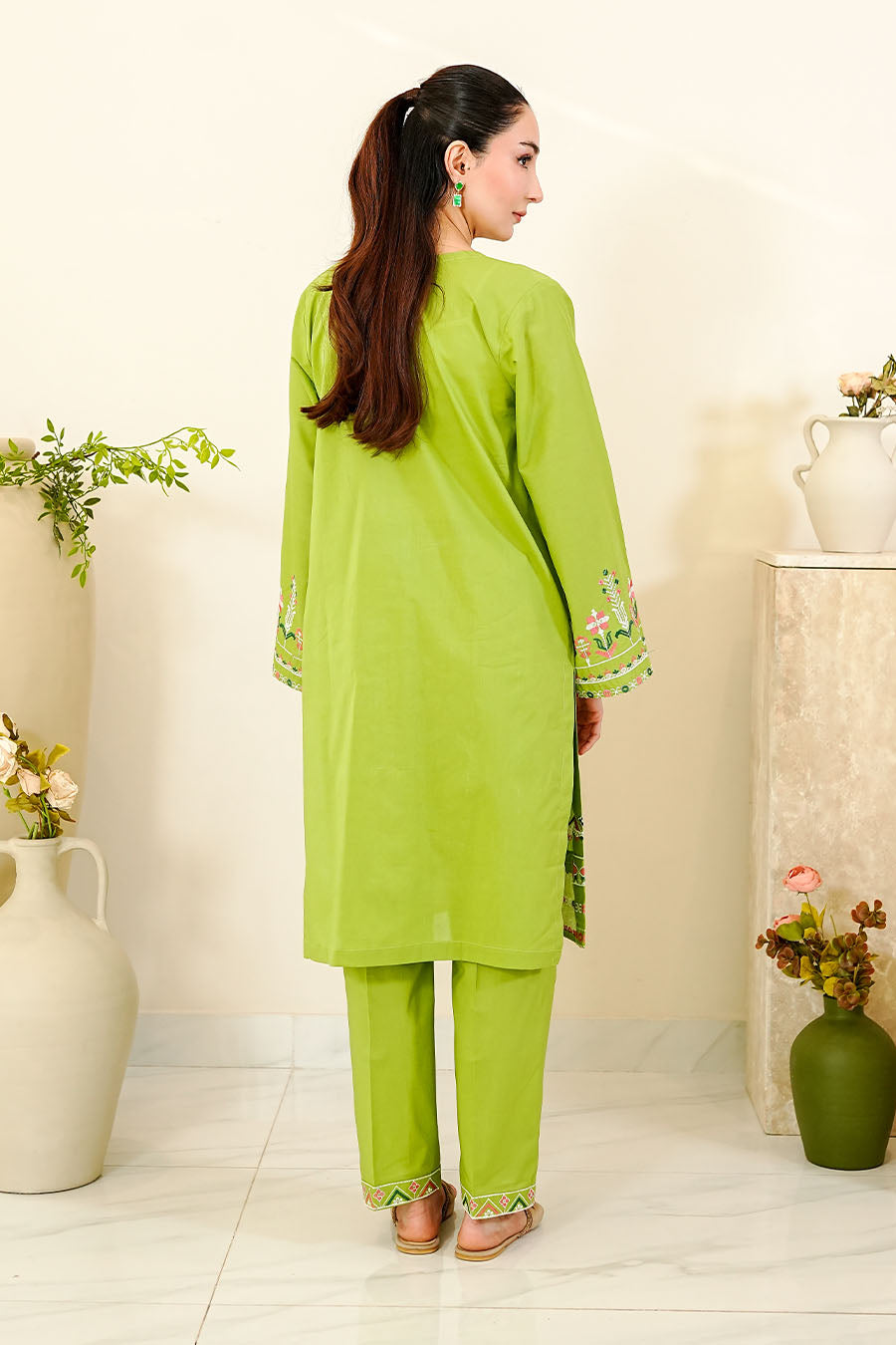 Waniya Stitched 2 Piece Lawn Collection'2025-ALEENA