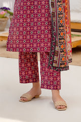 Waniya Stitched 3 Piece Digital Printed Lawn Summer Collection'2025-Zoe