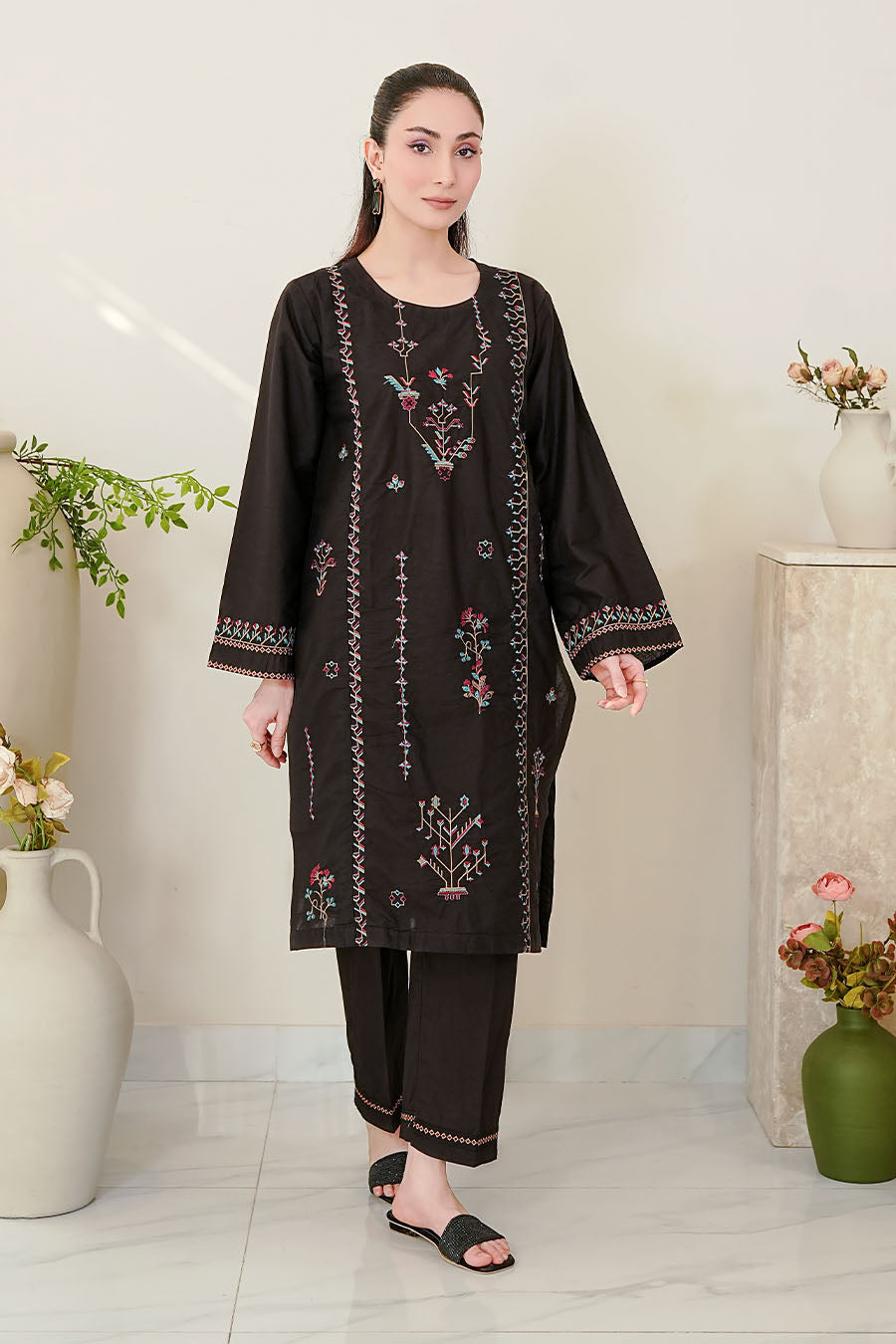 Waniya Stitched 2 Piece Lawn Collection'2025-LEILA